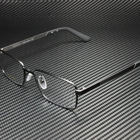 Gucci Black 56mm Eyeglasses - Picture 1 of 3